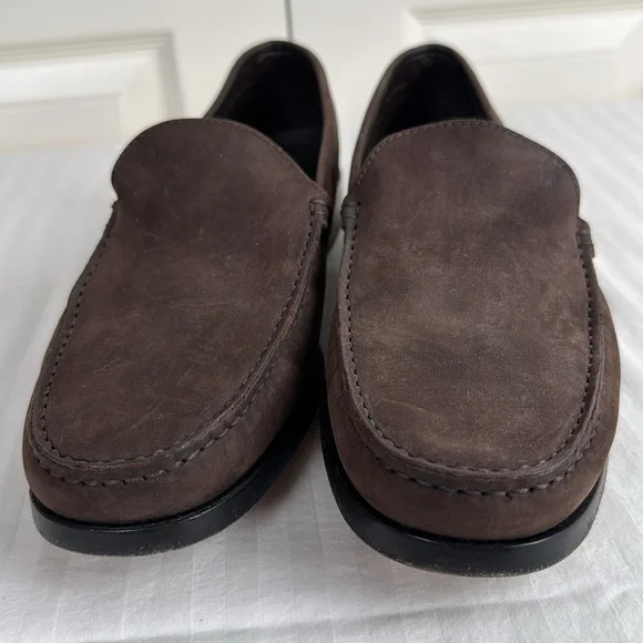 Tod’s Sueded loafers.